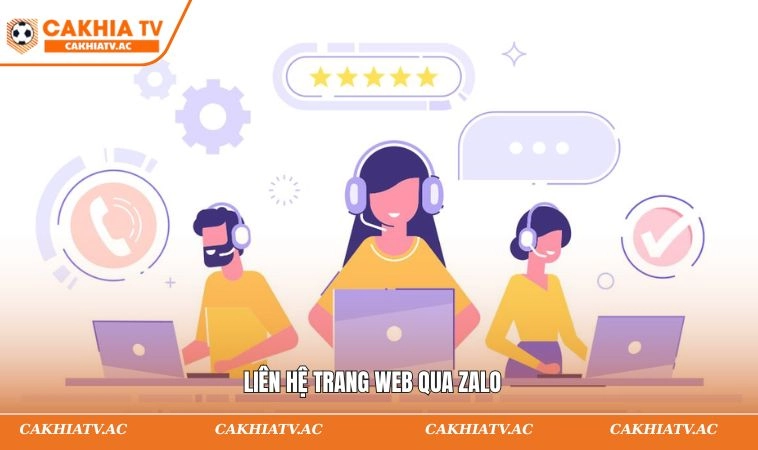 Liên Hệ - Tháo Gỡ Mọi Thắc Mắc Một Cách Dễ Dàng, Chính Xác 3 Kết nối với nền tảng thông qua Zalo